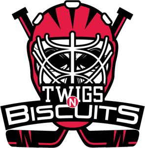 twigs n biscuits hockey mask puck stick sticks pucks goal goalie 